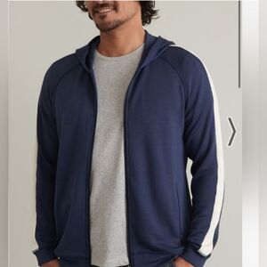 Marine layer sport fleece FZ hoodie